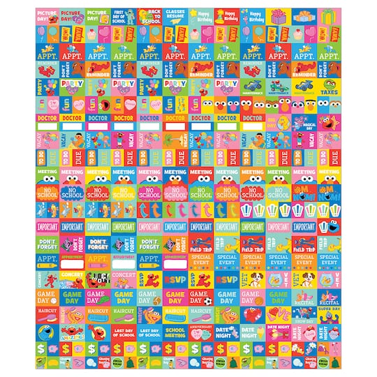 2027 Sesame Street Planning Wall Calendar